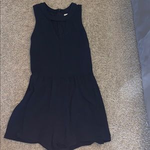 Hollister navy blue romper